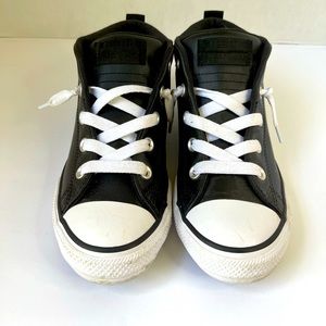 Kids Leather Converse All Star Size 4